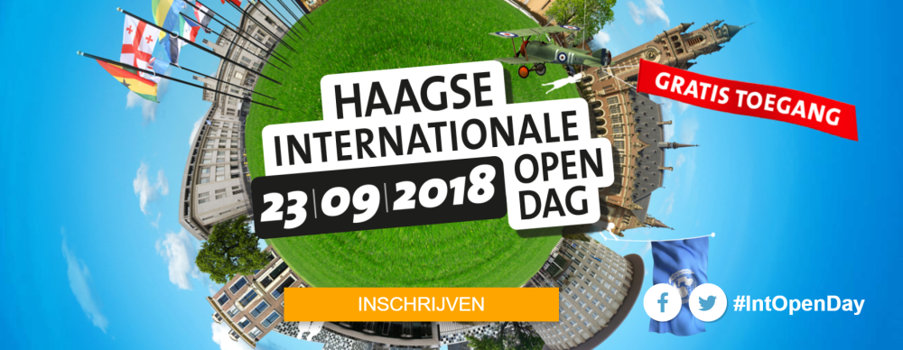 Banner Haagse Internationale Open Dag