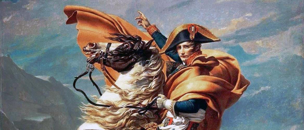 Napoleon Crossing the Alps (Jacques-Louis David (1748–1825))
